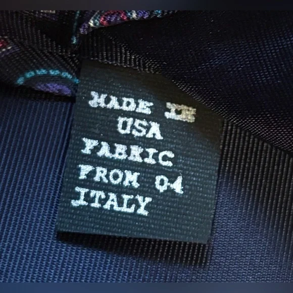 Egon Von Furstenberg Circle Pattern Necktie Tie Italian Silk Business Hipster - Picture 5 of 5